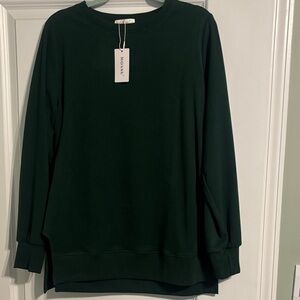 Moshu Dark Green Sweatshirt